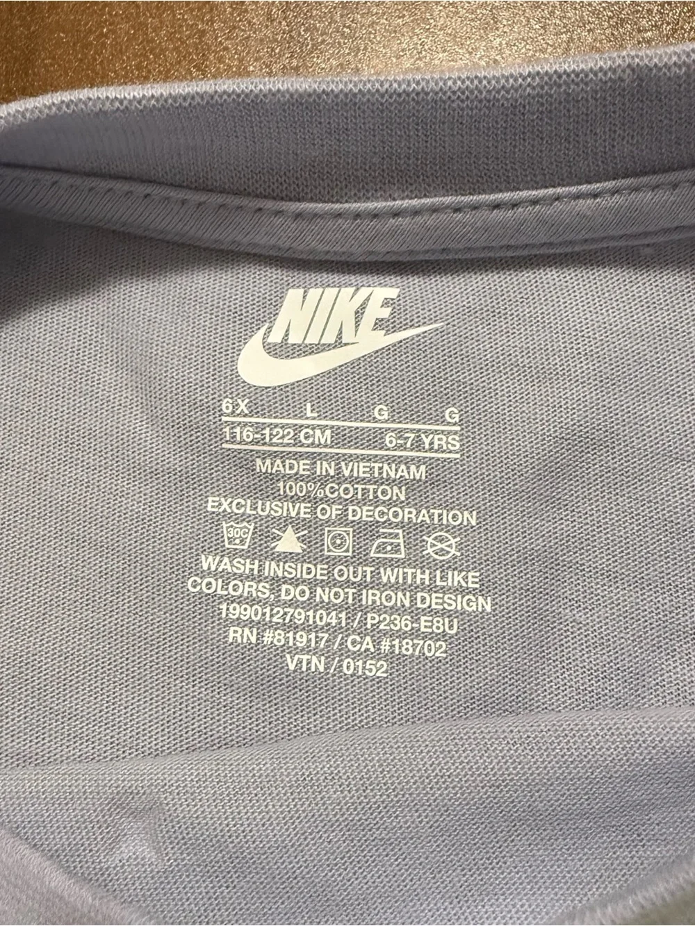 Nike Girls Outfit 2 Piece Matching Set Size 6X New